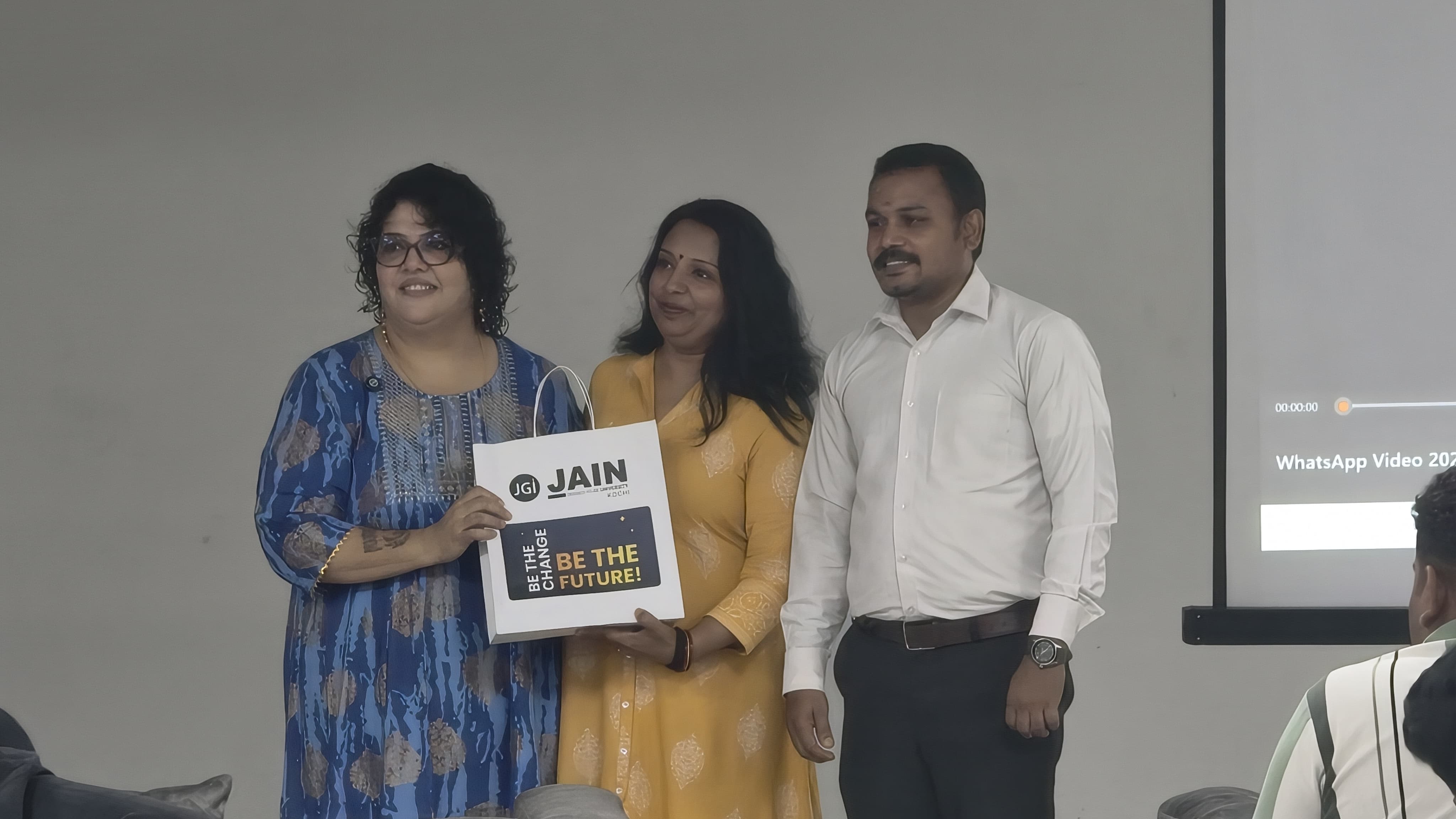 Awareness programme at Jain University
